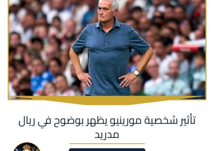 تأثير شخصية مورينيو يظهر بوضوح في ريال مدريد